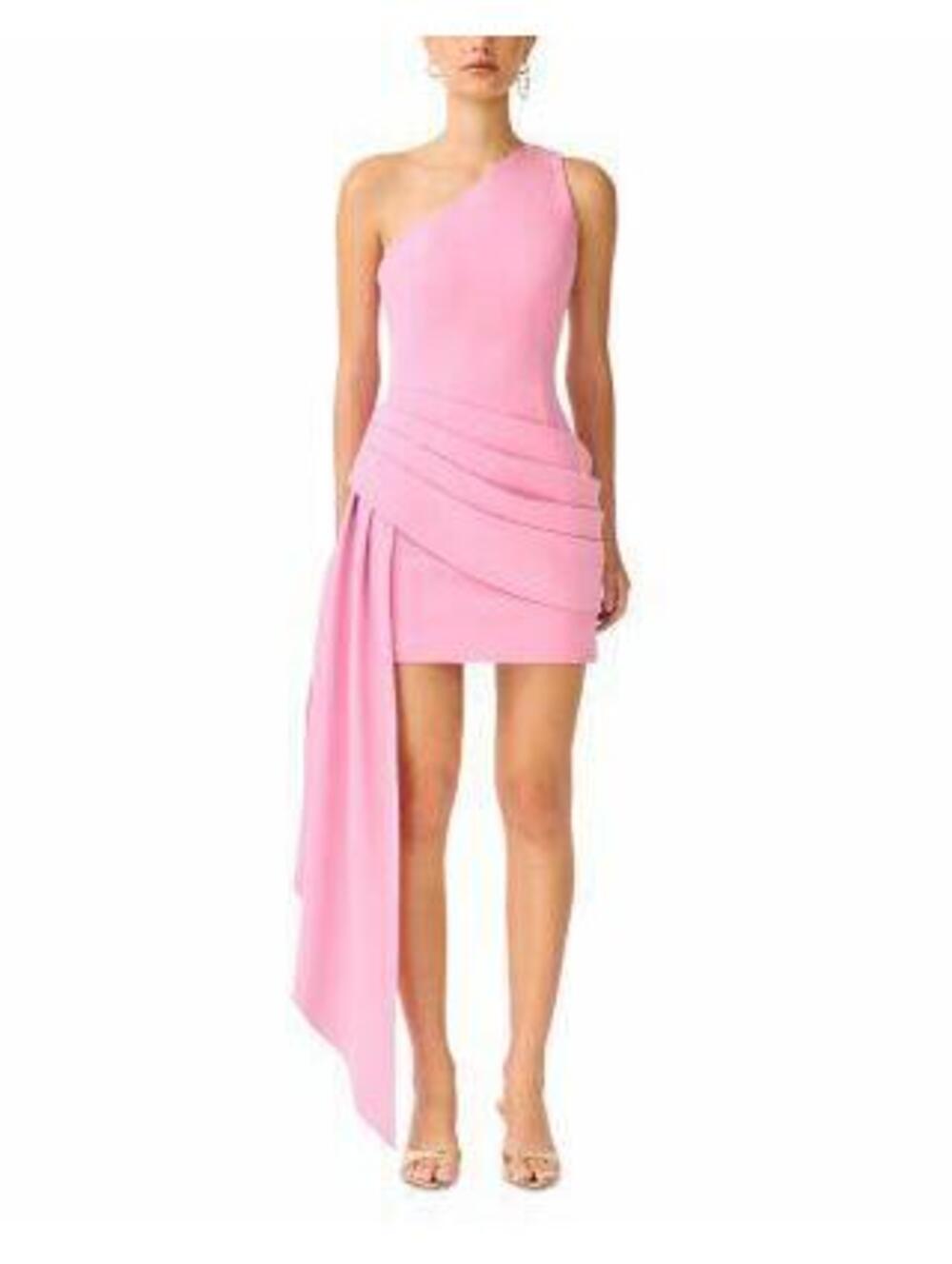 Elliatt Saylor Mini Dress pink mini oneshoulder